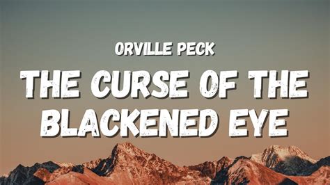 Curse of the blackened eye songtext